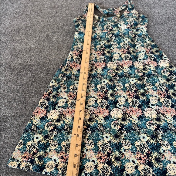Patagonia Womens Blue Floral Magnolia Sleeveless Short Mini Dress Size S - Picture 9 of 12